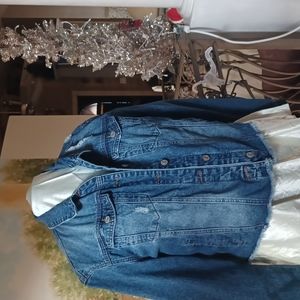 Denim jacket, wax Jean brand, size 1 XL